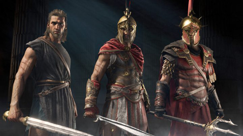 Plot Assassin's Creed Odyssey: The legendary swords
