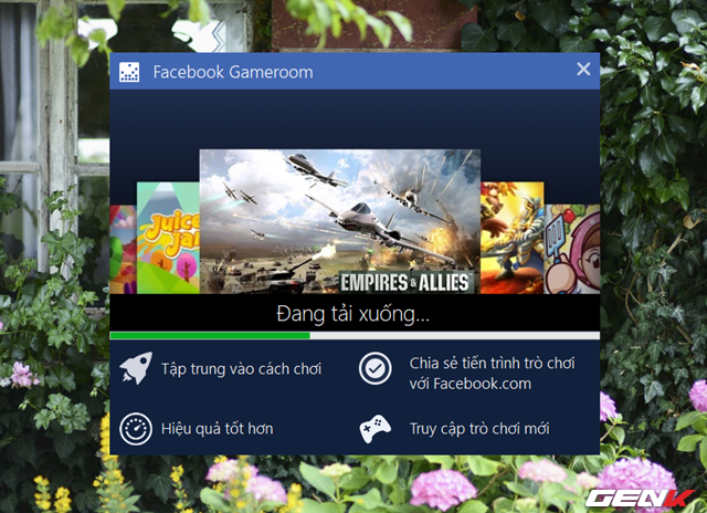 Khám phá "kho game" khổng lồ hàng triệu trò chơi Facebook từ Desktop Windows