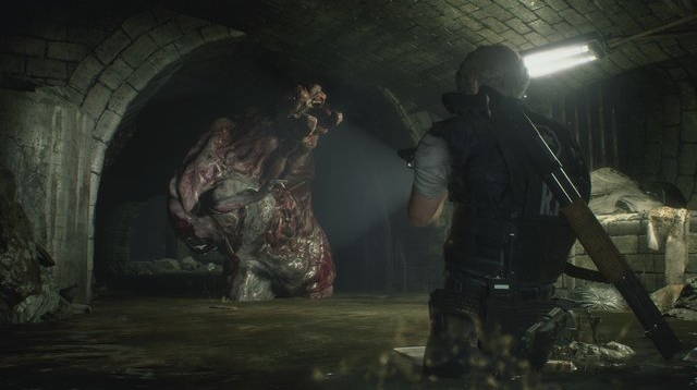 Một con G-Imago trong cốt truyện Resident Evil 2 Remake