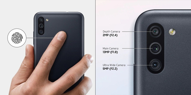 Samsung ra mắt Galaxy M11: Màn hình Infinity-O, pin 5000mAh, 3 camera sau