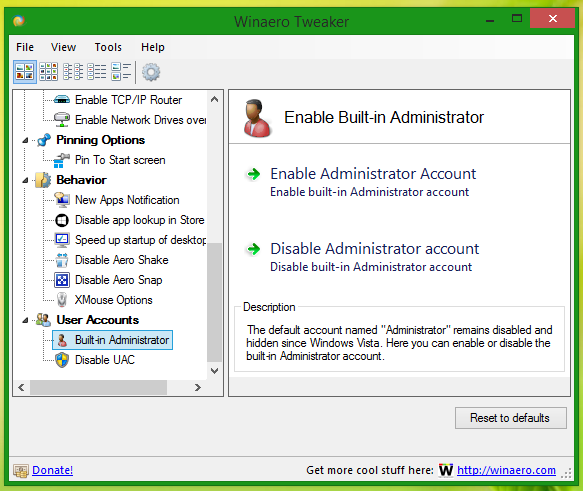 Tắt tài khoản Administrator trong Windows 10