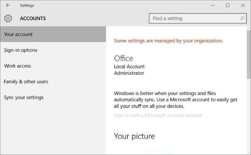 Cách Vô hiệu hoá / Chặn Tài khoản Microsoft Trong Windows 10