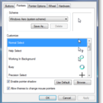 Set Mouse Cursor for lefties in Windows