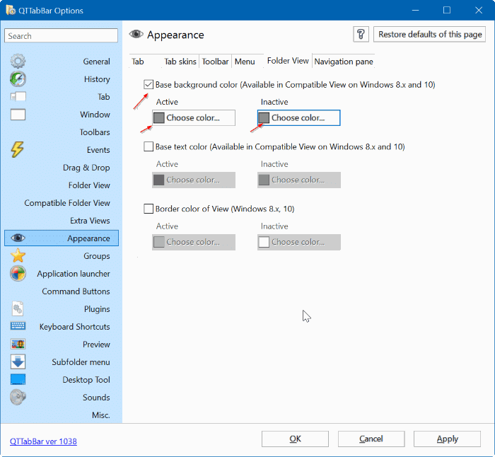 Thay đổi thư mục màu nền Windows 10 pic5