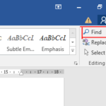 5 Ways to find and replace words, phrases in Word 2019