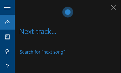 Cortana-bài hát tiếp theo
