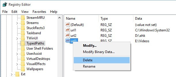 Delete-file-explorer-address-bar-history-delete-address-bar-url