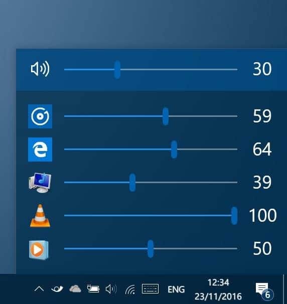 EarTrumpet điều chỉnh mức âm lượng cho các ứng dụng trong Windows 10 pic1