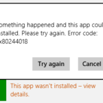 Fix Windows Update error 0x80244018 in Windows 10