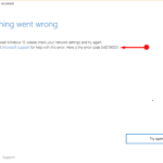 Fix error code 0x80190001 Windows Update in Windows 10