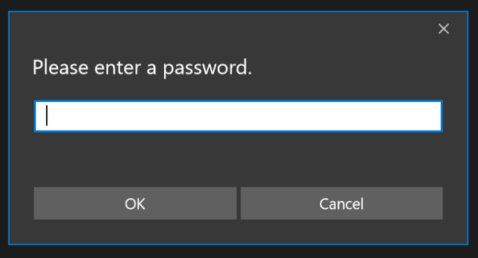 File password