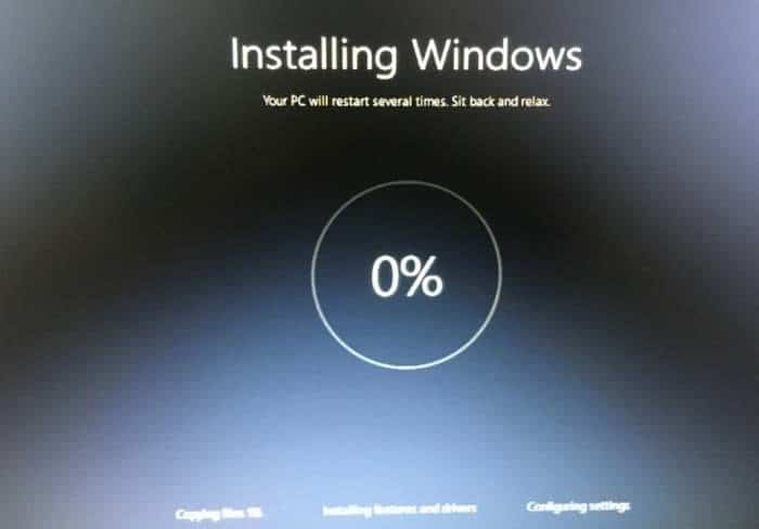 Cài đặt lại Windows 10 mà không mất dữ liệu step16