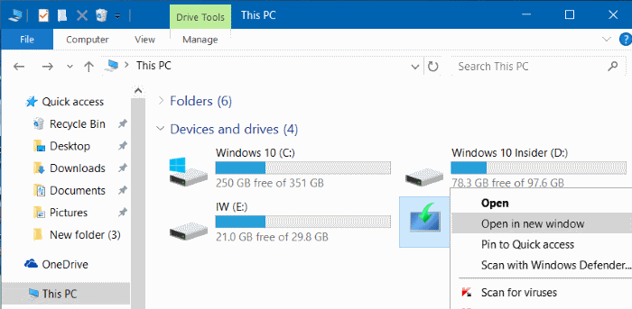 Cài đặt lại Windows 10 mà không mất dữ liệu Bước 3
