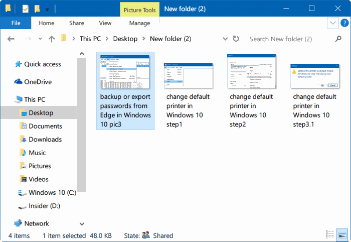 Bắt đầu trình chiếu ngay từ File Explorer trong Windows 10 pic01