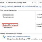 Fixed 'Unidentified Network' error on Windows 10