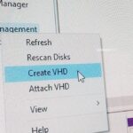 Create VHD (Virtual Hard Disk) in Windows