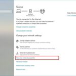 How to view the full Computer Network configuration on Windows 10