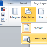Modify page layout in Word 2010