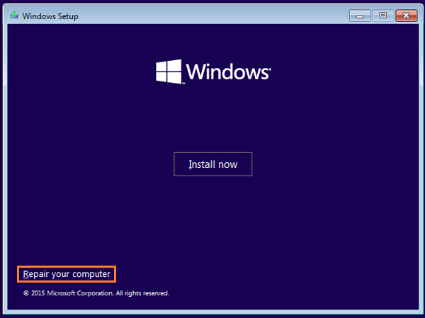 0xc000021a - Windows 10 - Tùy chọn khôi phục của Windows - Lắp đặt - Sửa chữa máy tính của bạn - Windows Wally