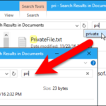 Clear Search History in Windows File Explorer